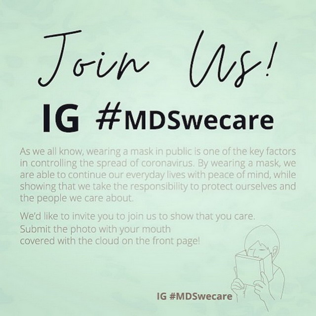 【IG】Hashtag # MDSwecare